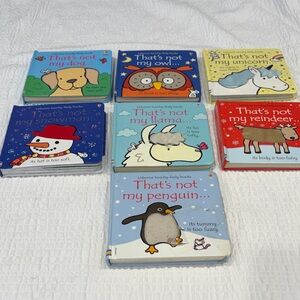 Usborne Touchy-Feely Books Bundle (7 books)